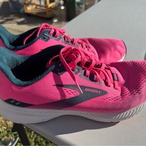 Pink Brooks Running shoes Launch women's size 11